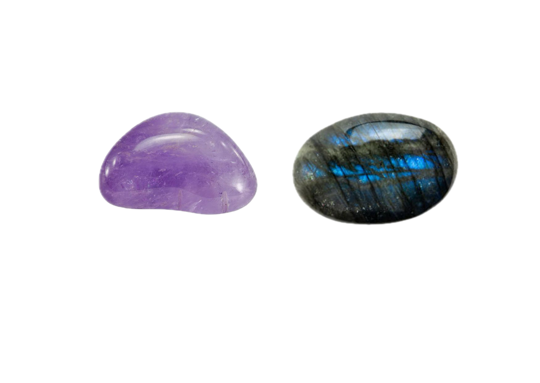 améthyste et labradorite