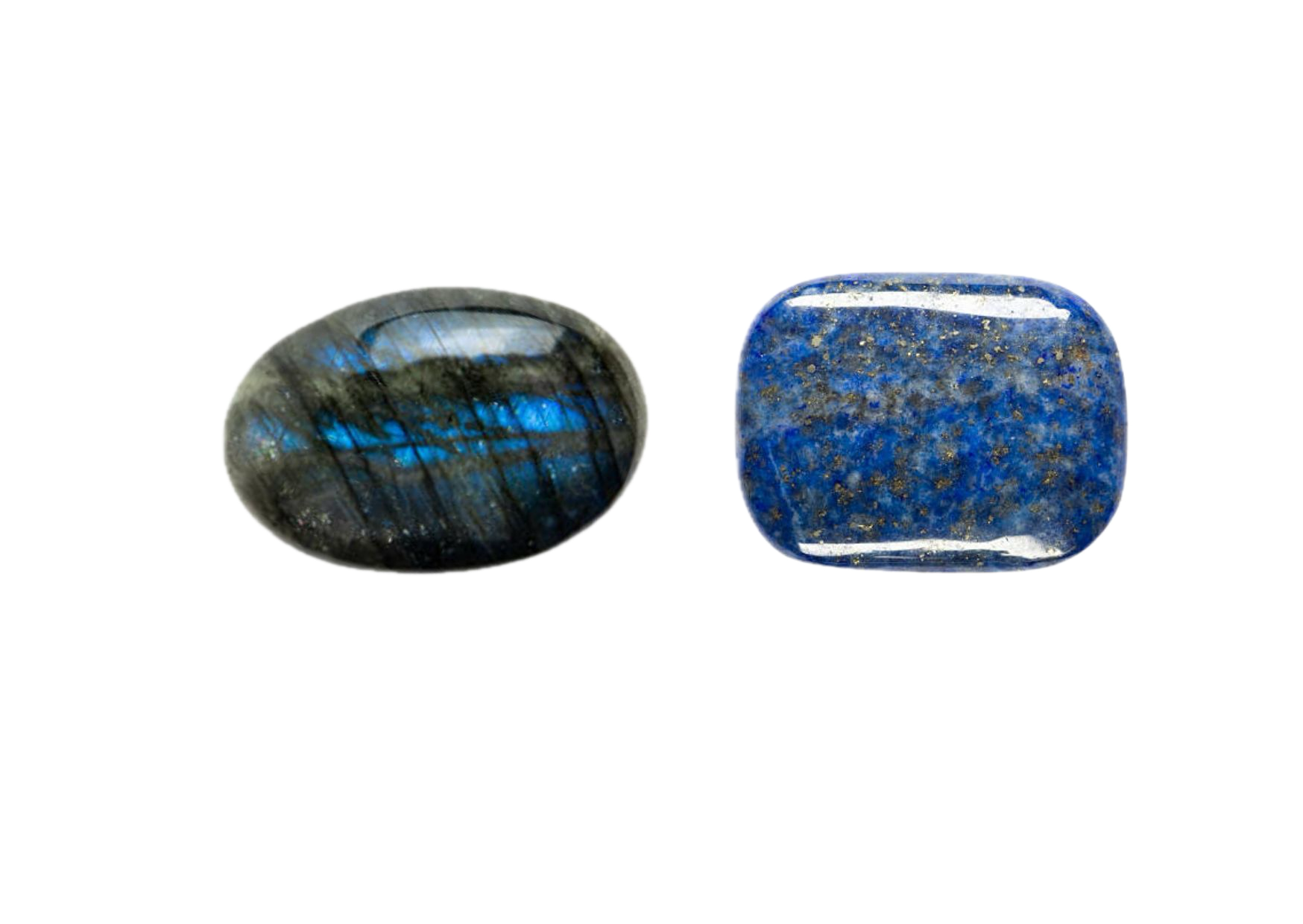 labradorite et lapis lazuli