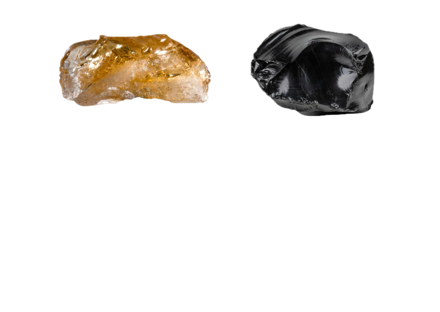 topaze obsidienne noire
