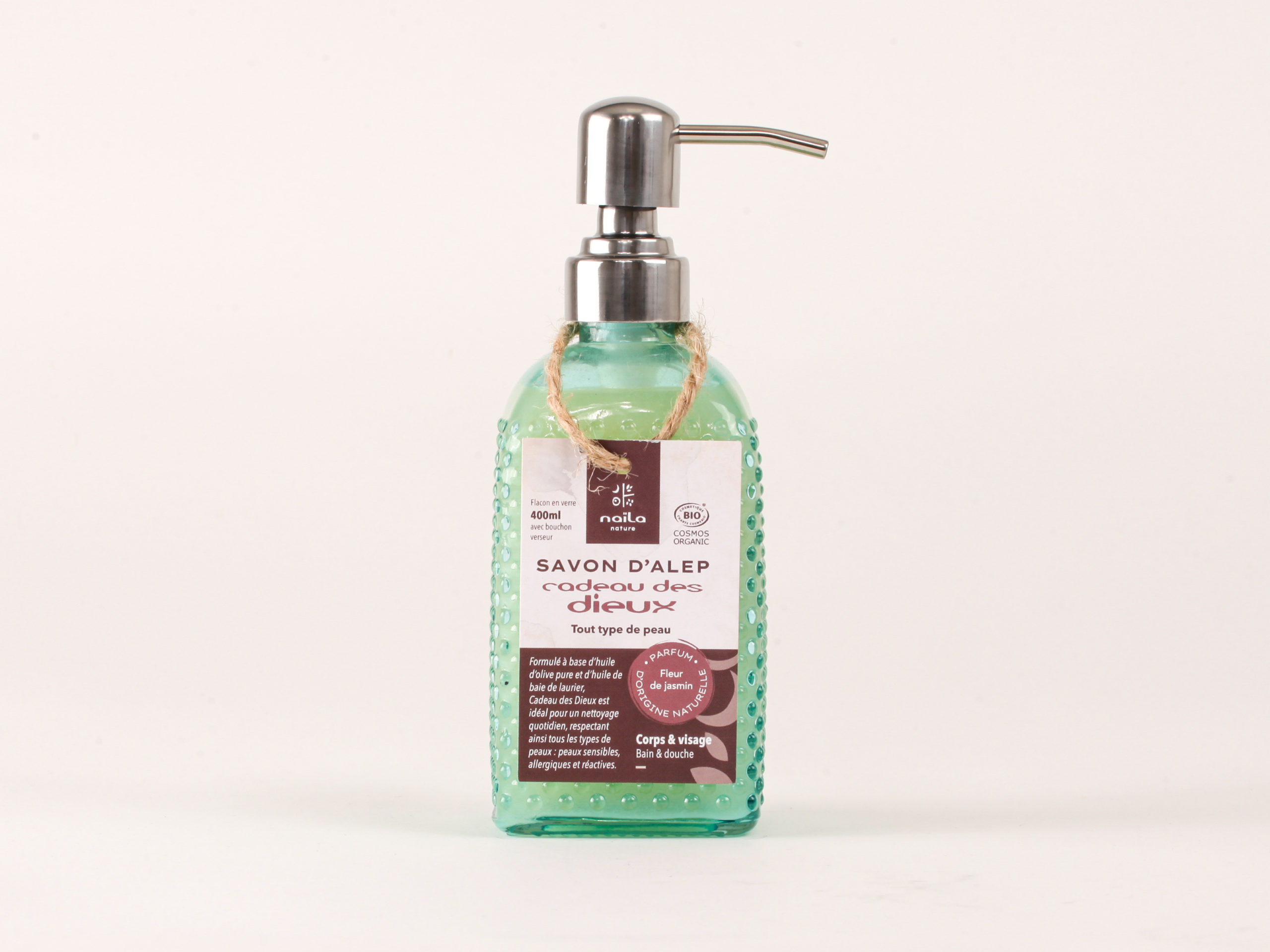 Savon d'Alep liquide Jasmin 