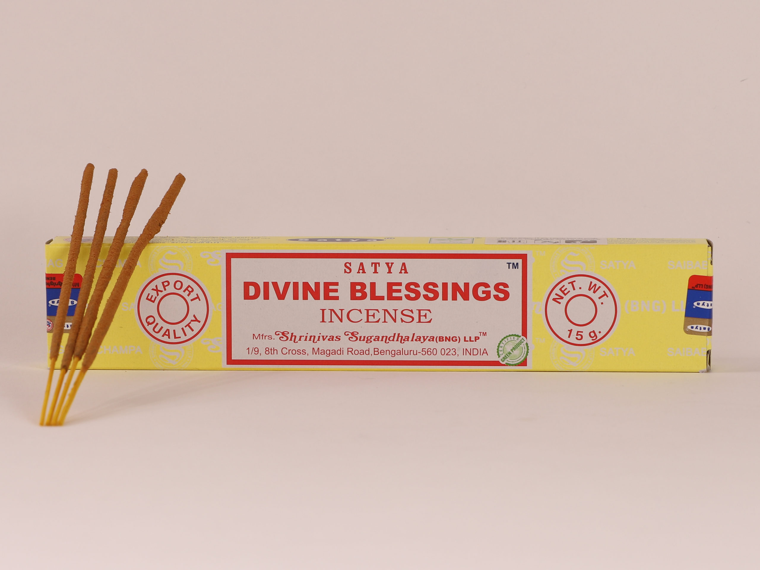 Encens Satya Divine blessings en bâtons