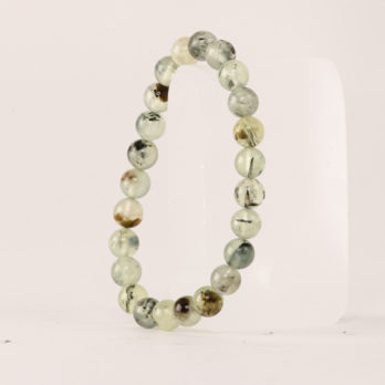 Bracelet Prehnite 'A'  perles 8mm