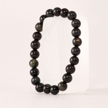 Bracelet Œil de Faucon 'AA' perles 8mm
