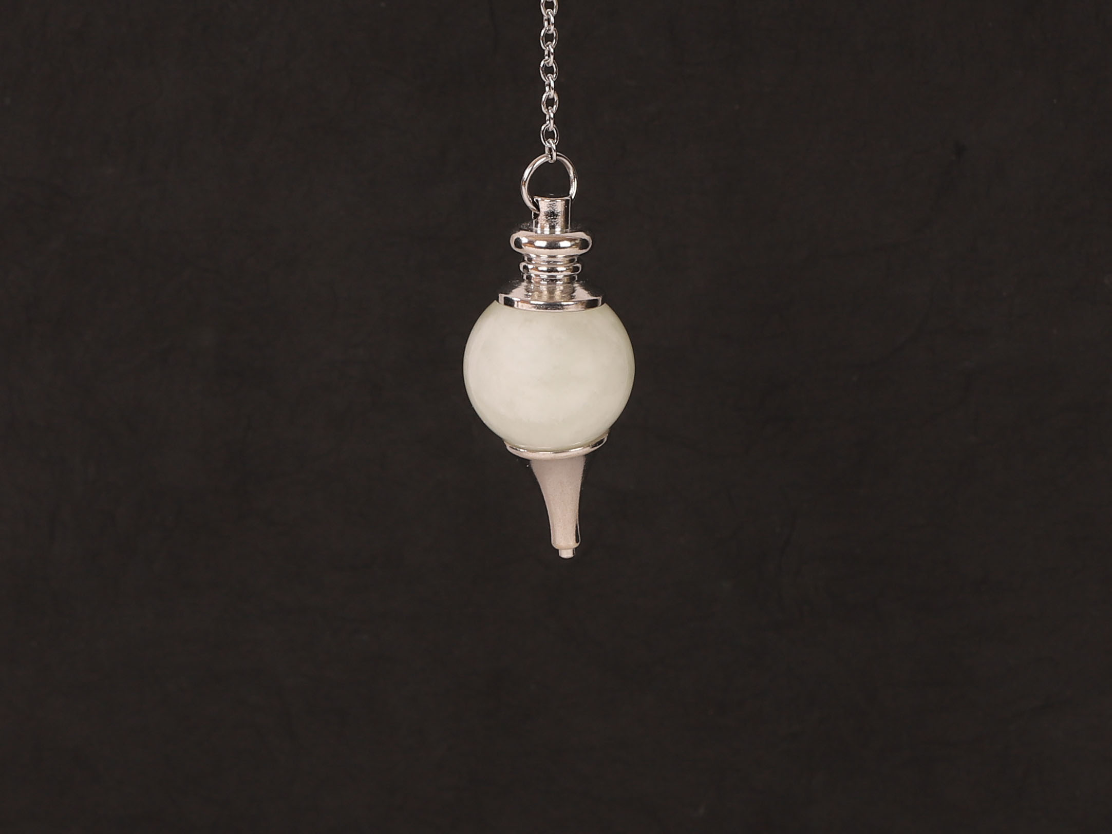 Pendule Jade Vert sphérique