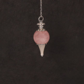Pendule Quartz Rose sphérique