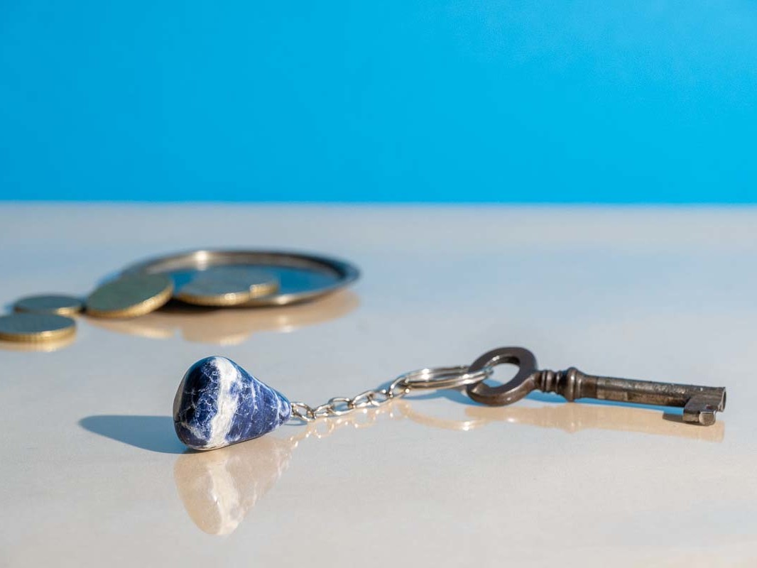 Porte clé Sodalite