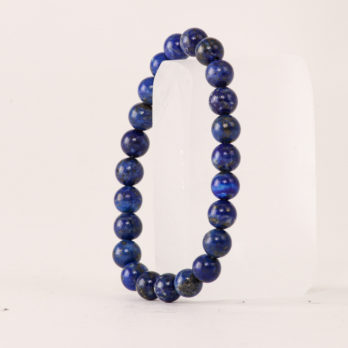 Bracelet Lapis Lazuli 'AA' perles 8mm