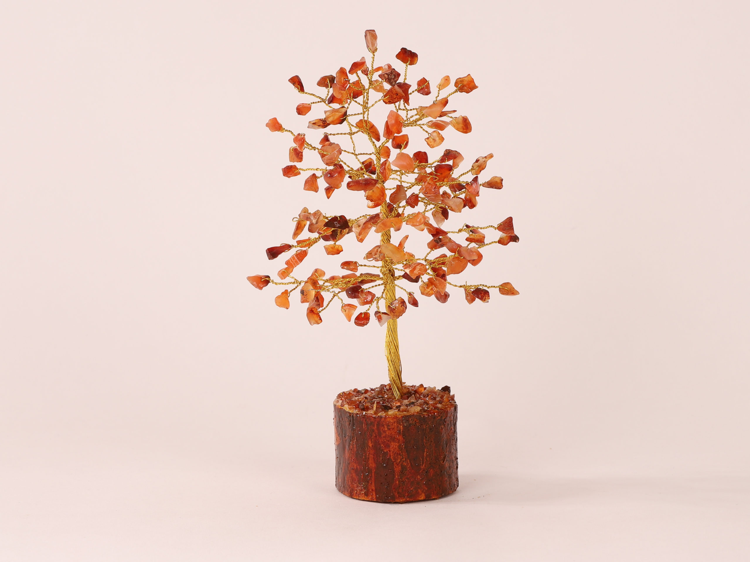 Arbre du bonheur Cornaline 19cm
