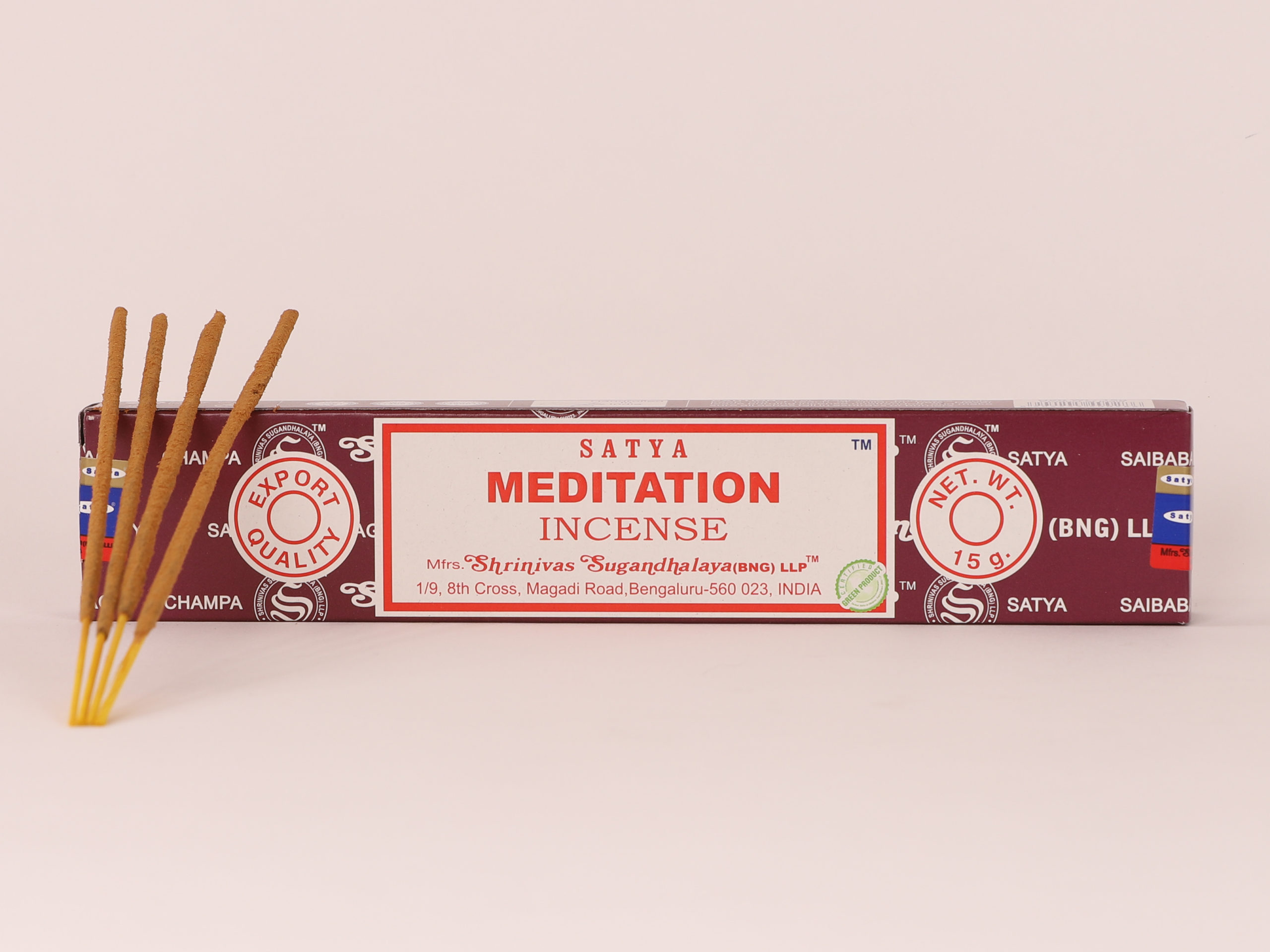 Encens Satya Méditation en bâtons
