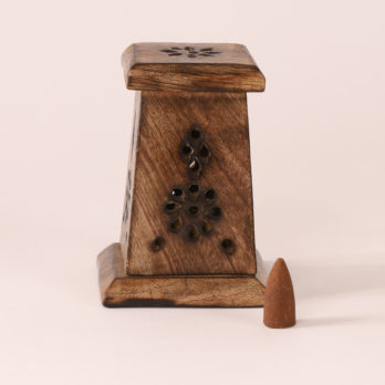 Porte-encens cônes bois Mini Tour