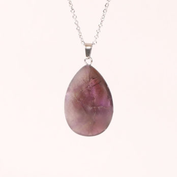 Pendentif Améthyste en forme de larme