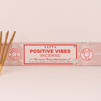 Lot de 5 encens Satya Positive vibes en bâtons