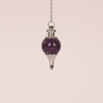 Pendule Améthyste sphérique