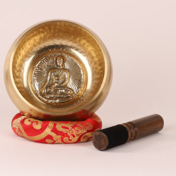 Bol chantant Tibétain "Lotus" Fait Main