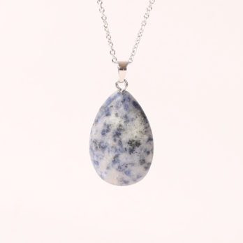 Pendentif Sodalite en forme de larme