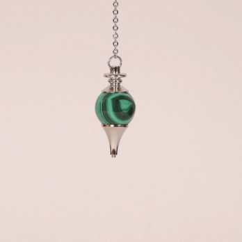 Pendule Malachite sphérique