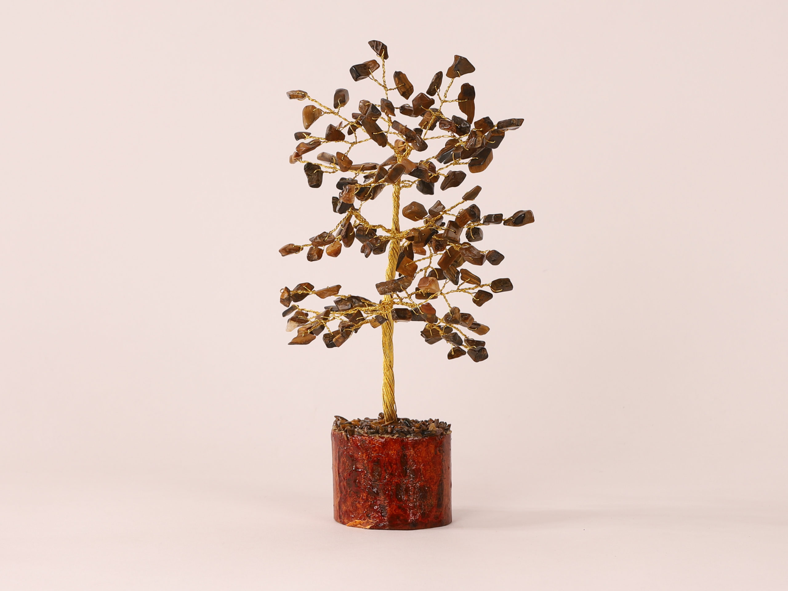Arbre du bonheur Oeil de Tigre 19cm
