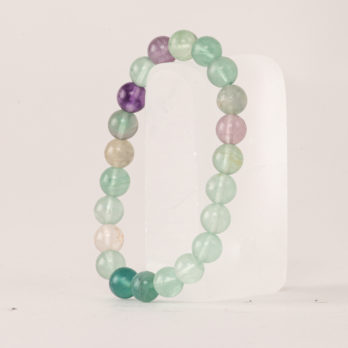 Bracelet Fluorite 'A' perles 8mm