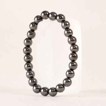Bracelet Hématite 'A' perles 8mm