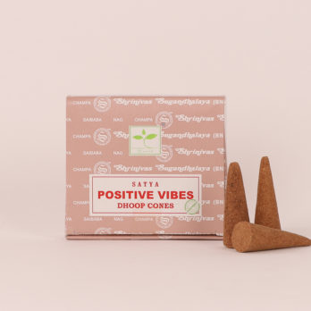 Lot de 5 encens  Satya Positive vibes en cônes