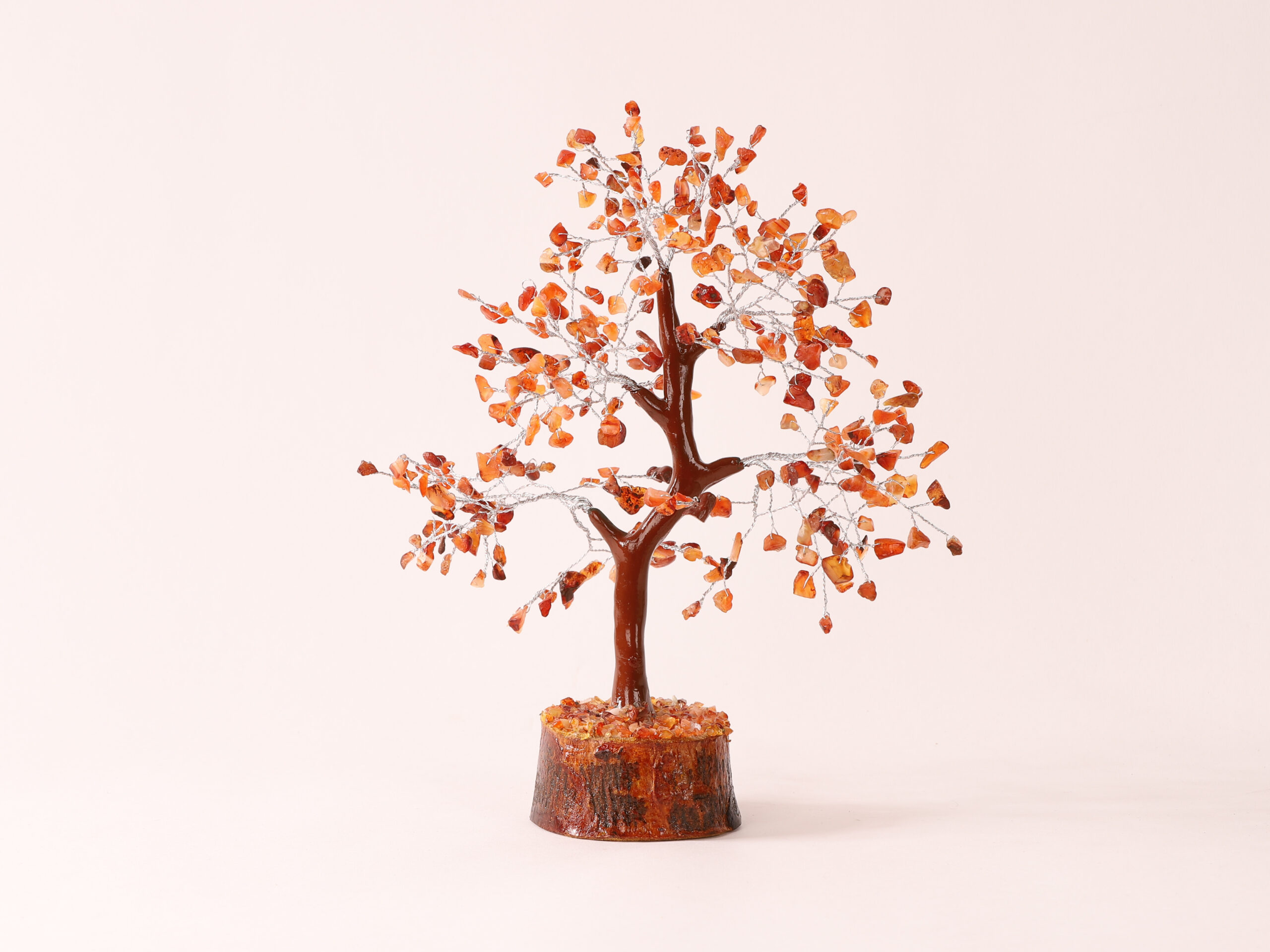 Arbre du Bonheur Cornaline 25cm