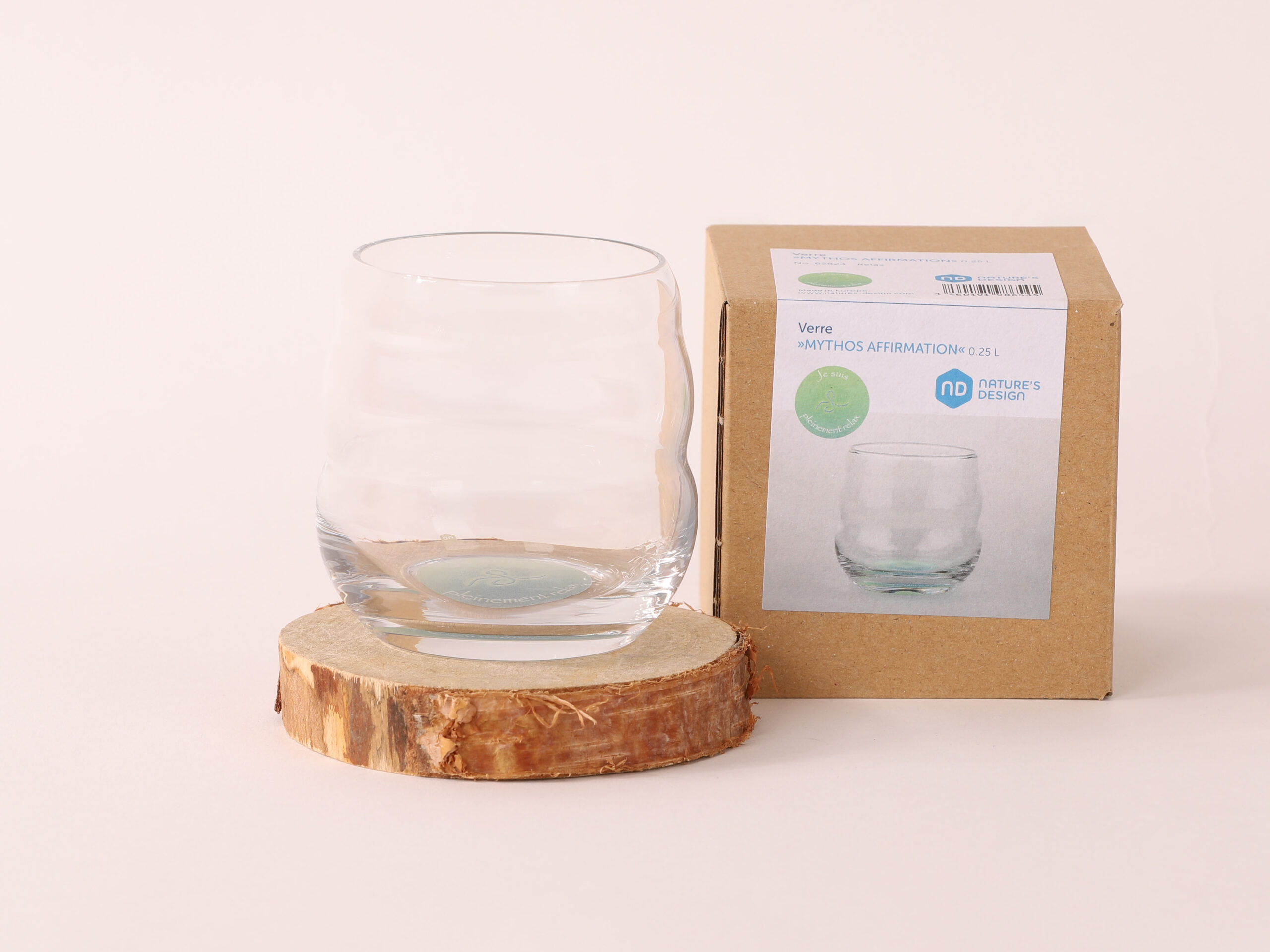 Verre énergisant Mythos affirmation relax