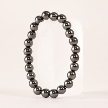 Bracelet Hématite 'A' perles 8mm