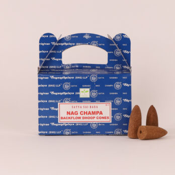 Lot de 3 encens Satya Nag champa en cônes à refoulement