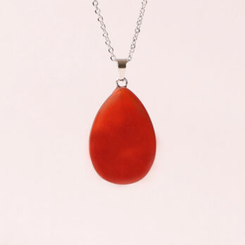 Pendentif Cornaline en forme de larme