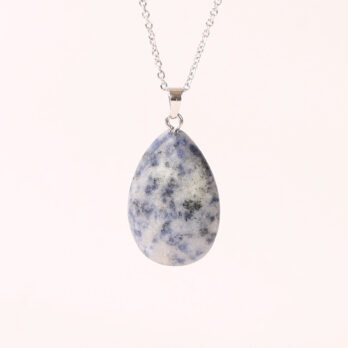 Pendentif Sodalite en forme de larme