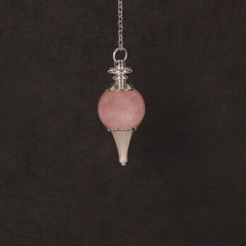 Pendule Quartz Rose sphérique