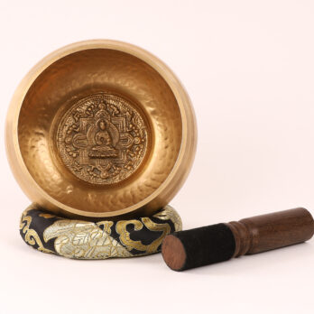 Bol chantant Tibétain "Méditation" fait Main