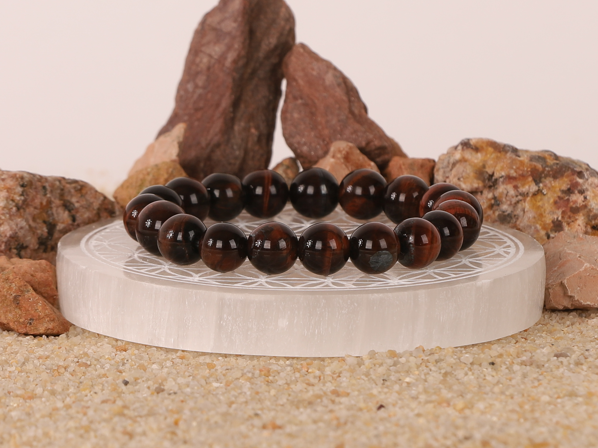 Bracelet Œil de Taureau 10mm 3