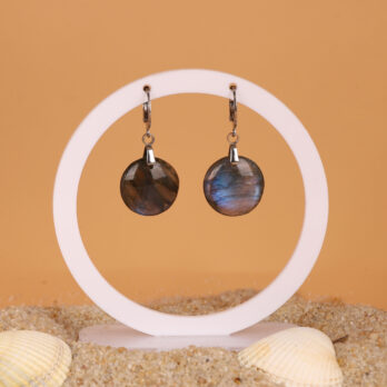 Boucles d'oreilles cercle Labradorite bleue attache ronde 5 742Ht1Bwew7wJEkh4mvCgLgbp1mHj7qa3vNcw66sHmM