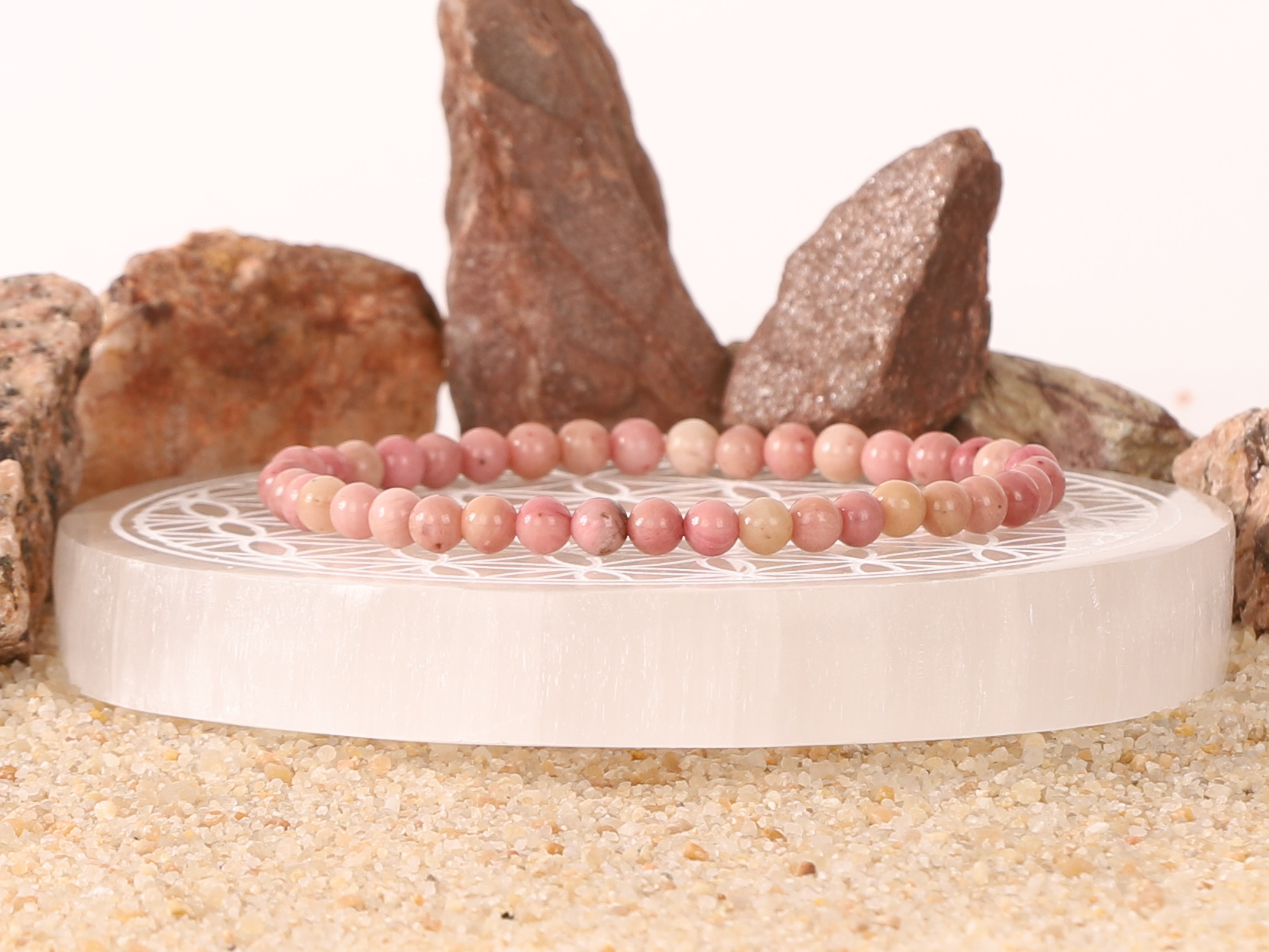 Bracelet Rhodonite unie 'A’ perles 4mm 3 FRYyDkHsp6FitTWbThaiMhT