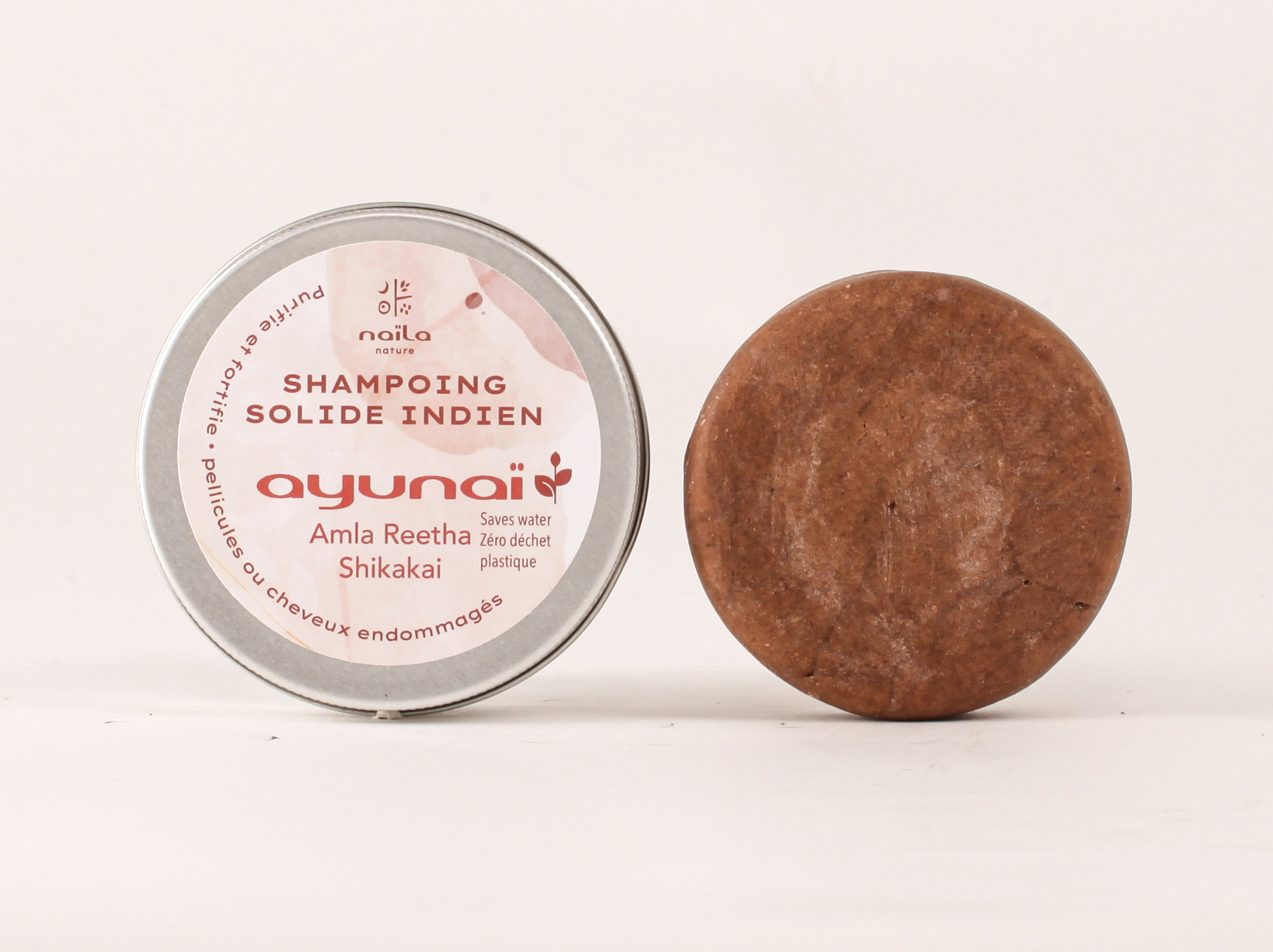 Shampoing solide Ayurvédique "Ayunaï" Fortifiant & Doux 1 Shampoing solide Ayurvédique "Ayunaï" Fortifiant & Doux