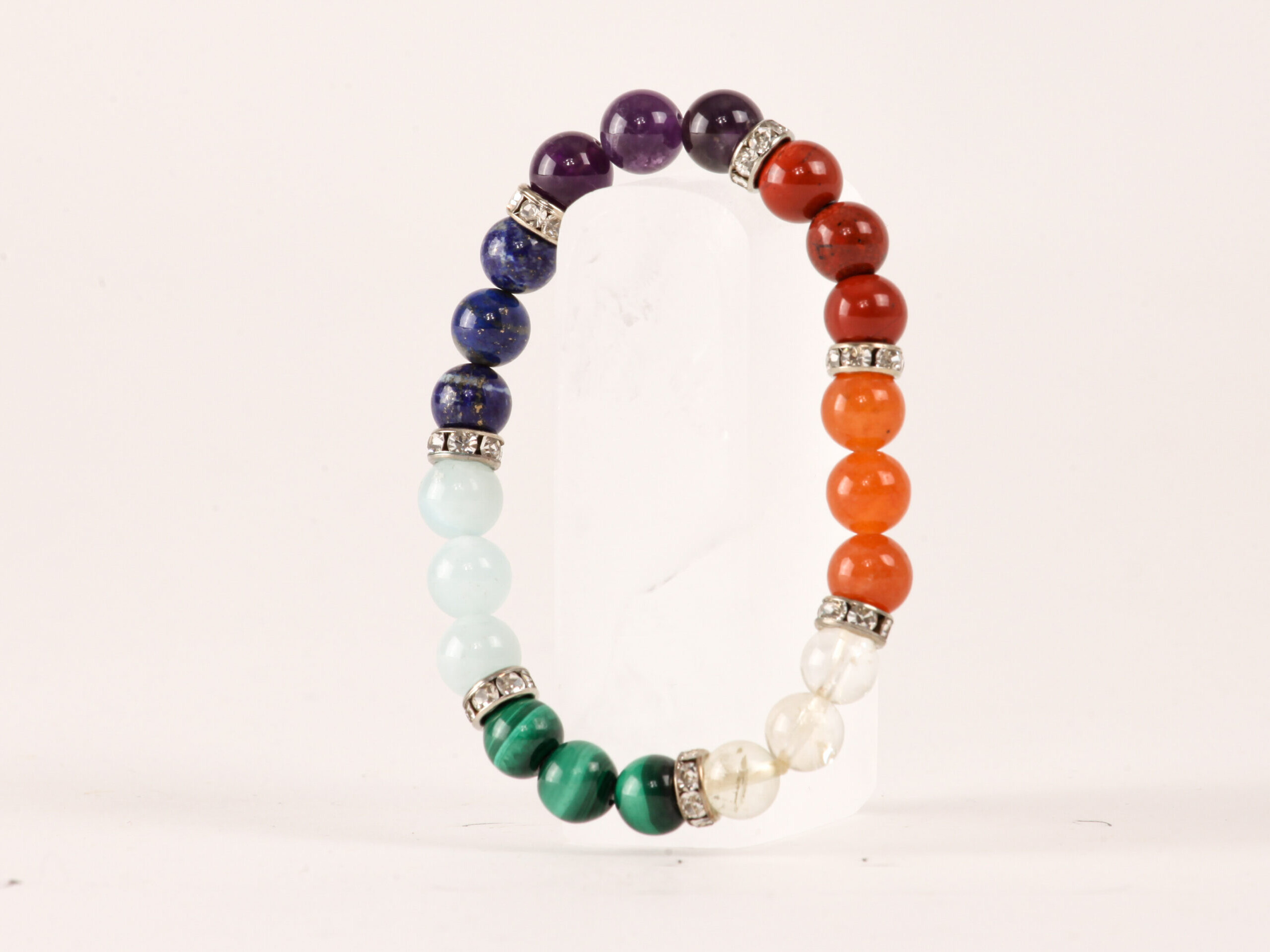 Bracelet 7 Chakras PREMIUM 8mm 1 Bracelet 7 Chakras PREMIUM 8mm