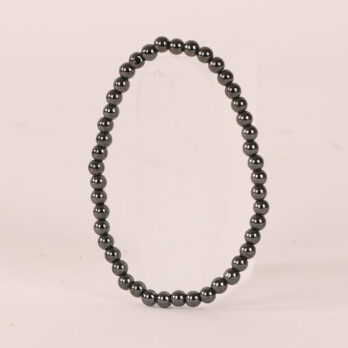 Bracelet Hématite 'A' perles 4mm