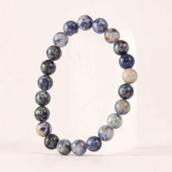 Bracelet Sodalite 'A' perles 8mm