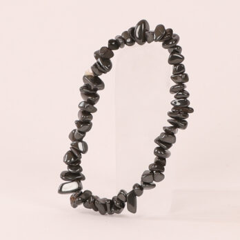 Bracelet Hématite chips 'A' perles 8mm