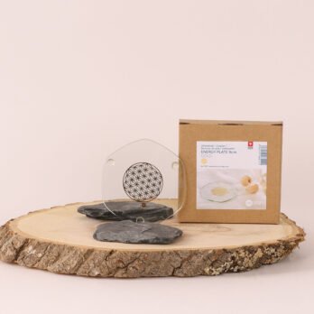 Natures-Design Plaque énergisante fleur de vie Or 9cm