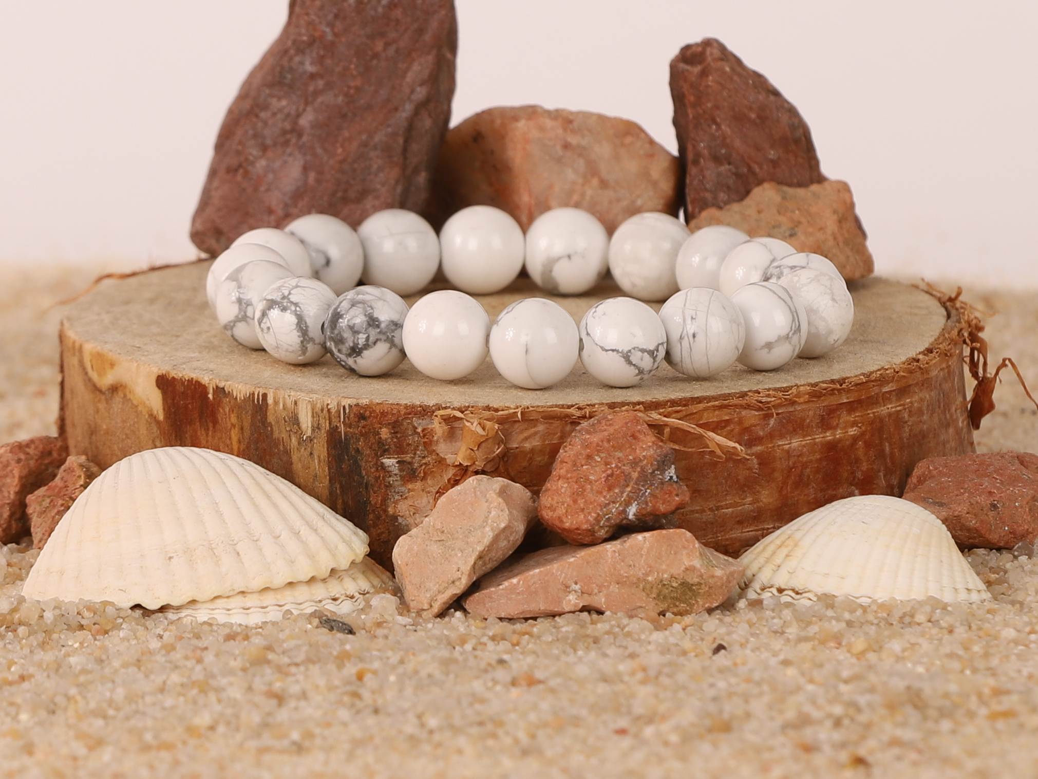 Bracelet Howlite Blanche 'A' perles 10mm 3 wse4tbCEq1UvsD4vIZzTldtPE704Ge3Dk0aOYGnzb2E