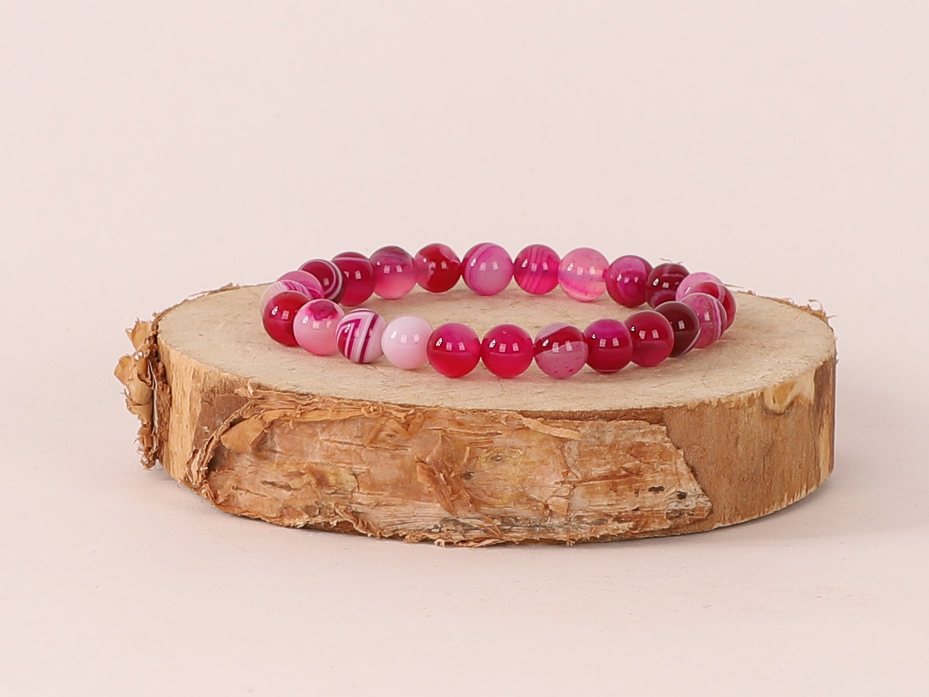Bracelet Agate Rose 'A' perles 8mm 2 zVGLWiJyrjzhvo6Td7YzbGNo6odGqvNEh cfbq Ac8c