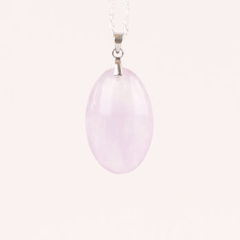 Pendentif ovale Améthyste