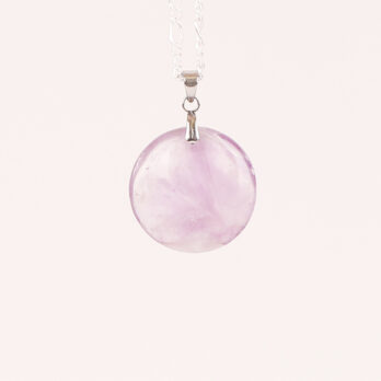 Pendentif cercle Améthyste