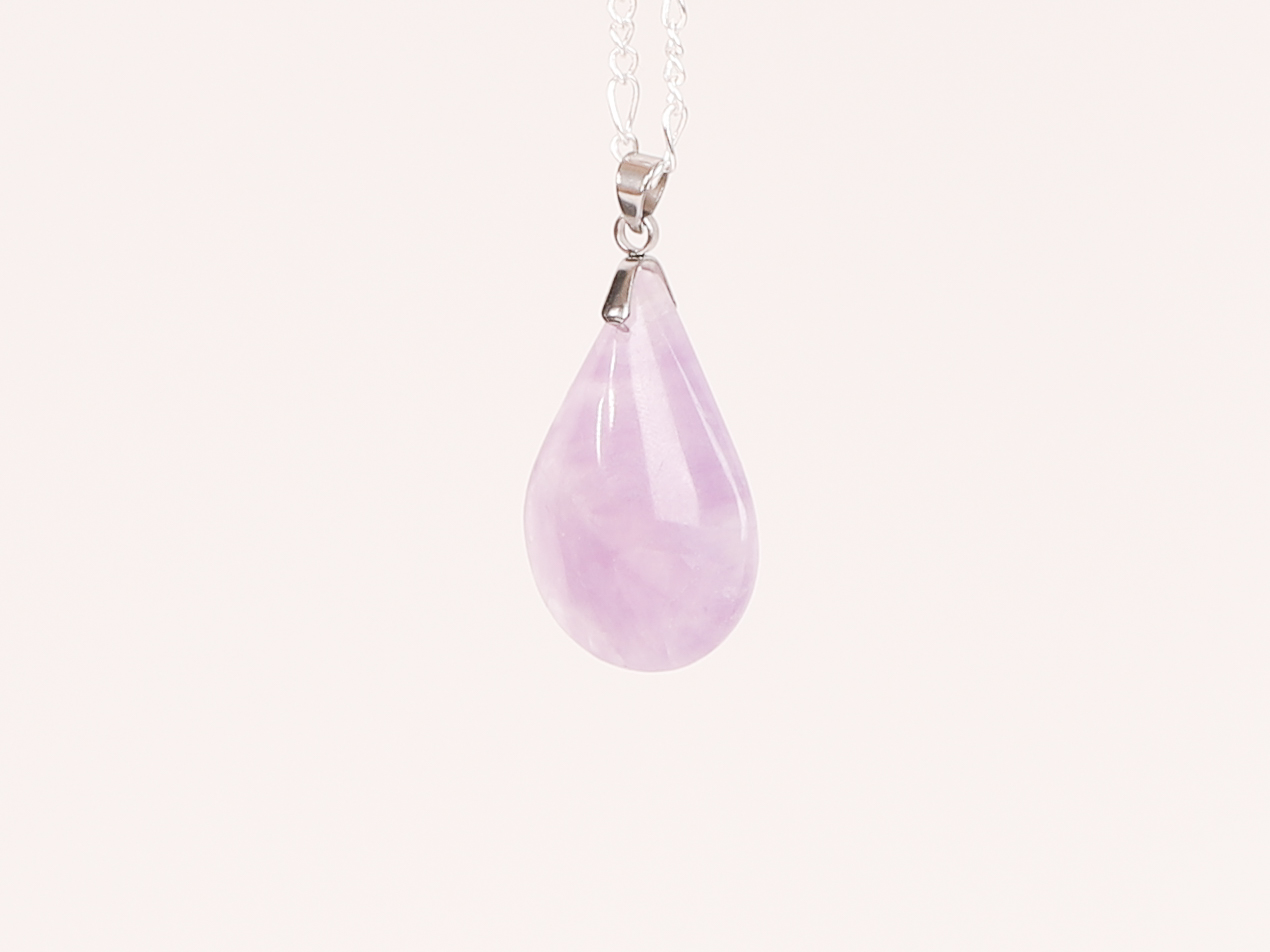 Pendentif goutte Améthyste