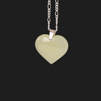 Pendentif coeur Pierre de Lune