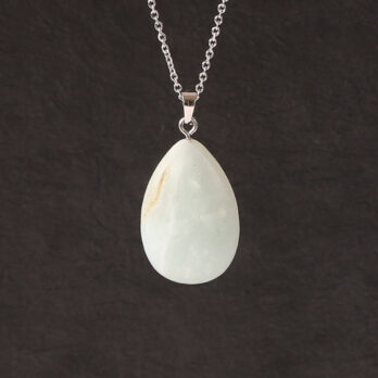 Pendentif larme Amazonite