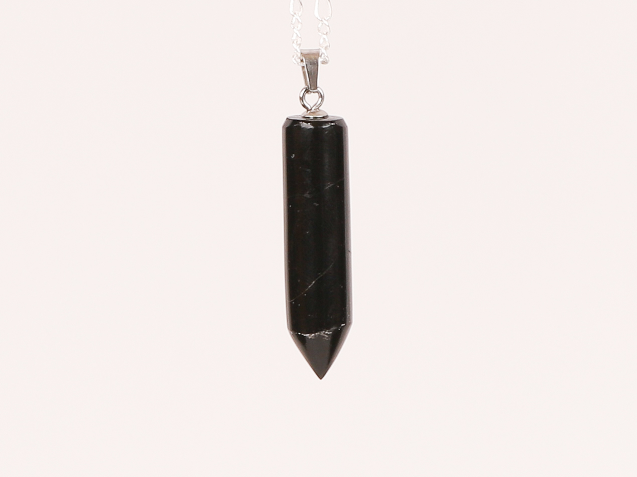 Pendentif pointe Tourmaline Noire 1 Pendentif pointe Tourmaline Noire