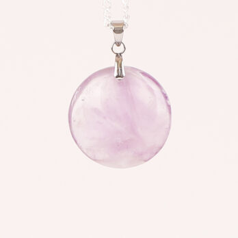 Pendentif cercle Améthyste